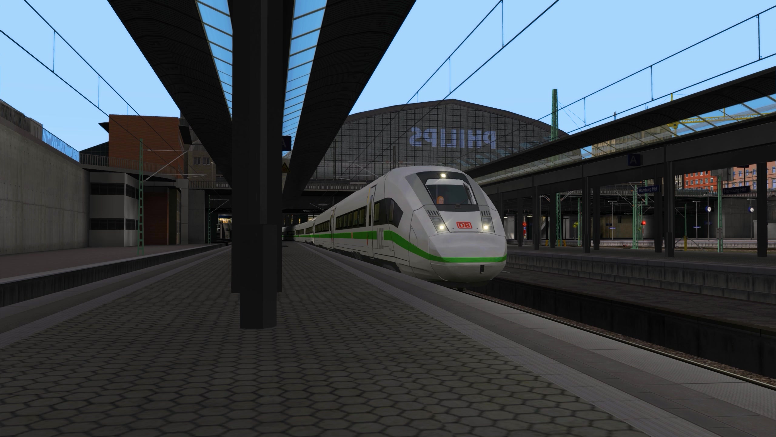 模拟火车2019比动集更好的绿色ice4汉堡汉诺威无hud驾驶