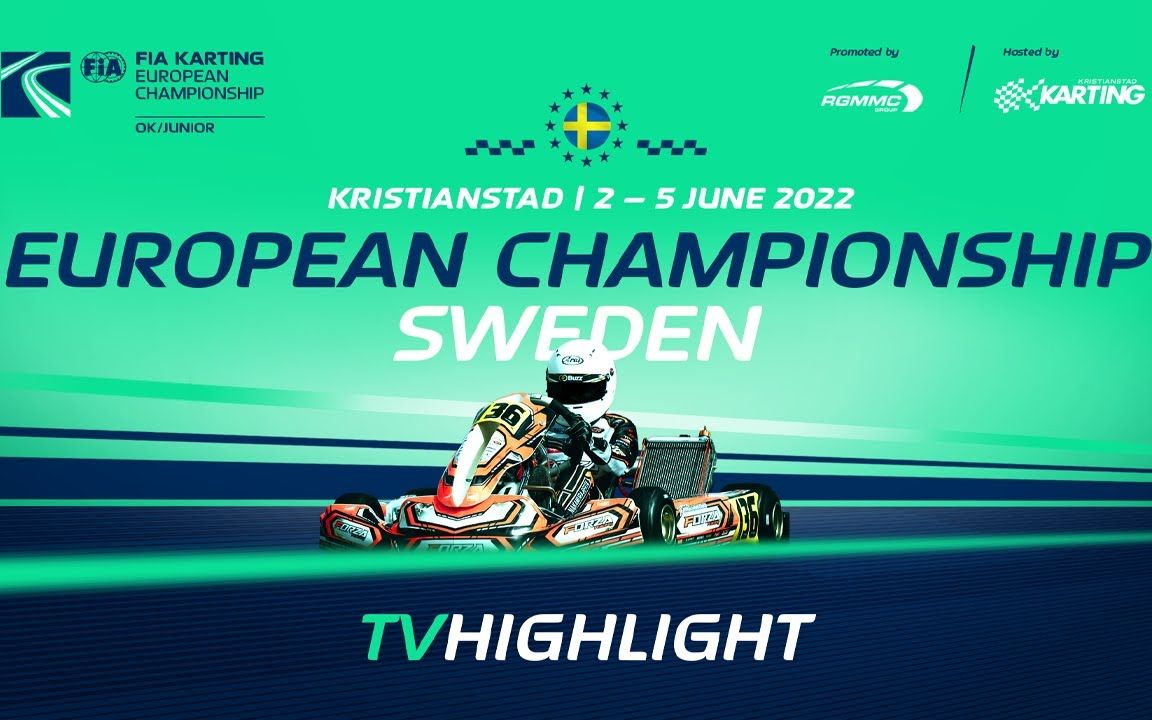 2022年国际汽联卡丁车fiakarting欧洲锦标赛okokjunior年青少年杯第3