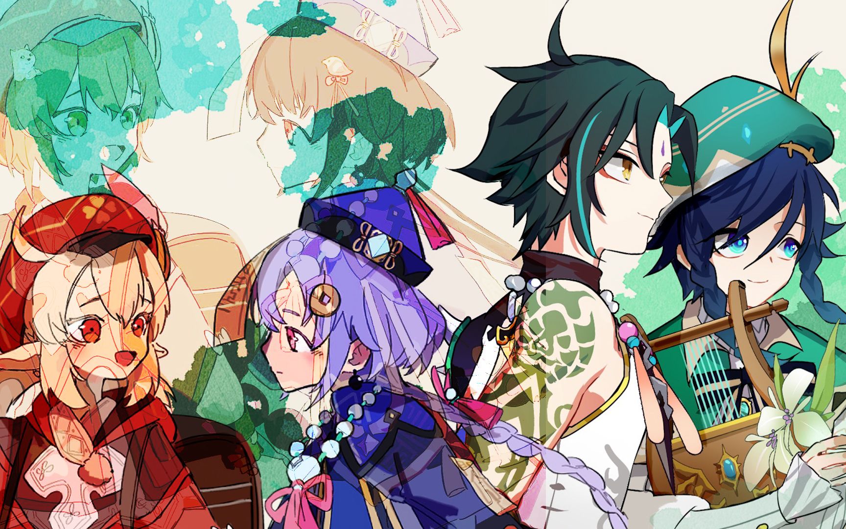 【让风告诉你】中日合唱版(冷鸟 x hanser x原神声优)