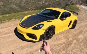 Download Video: 2023美版保时捷Porsche 718 Cayman GT4 RS 第一视角驾驶