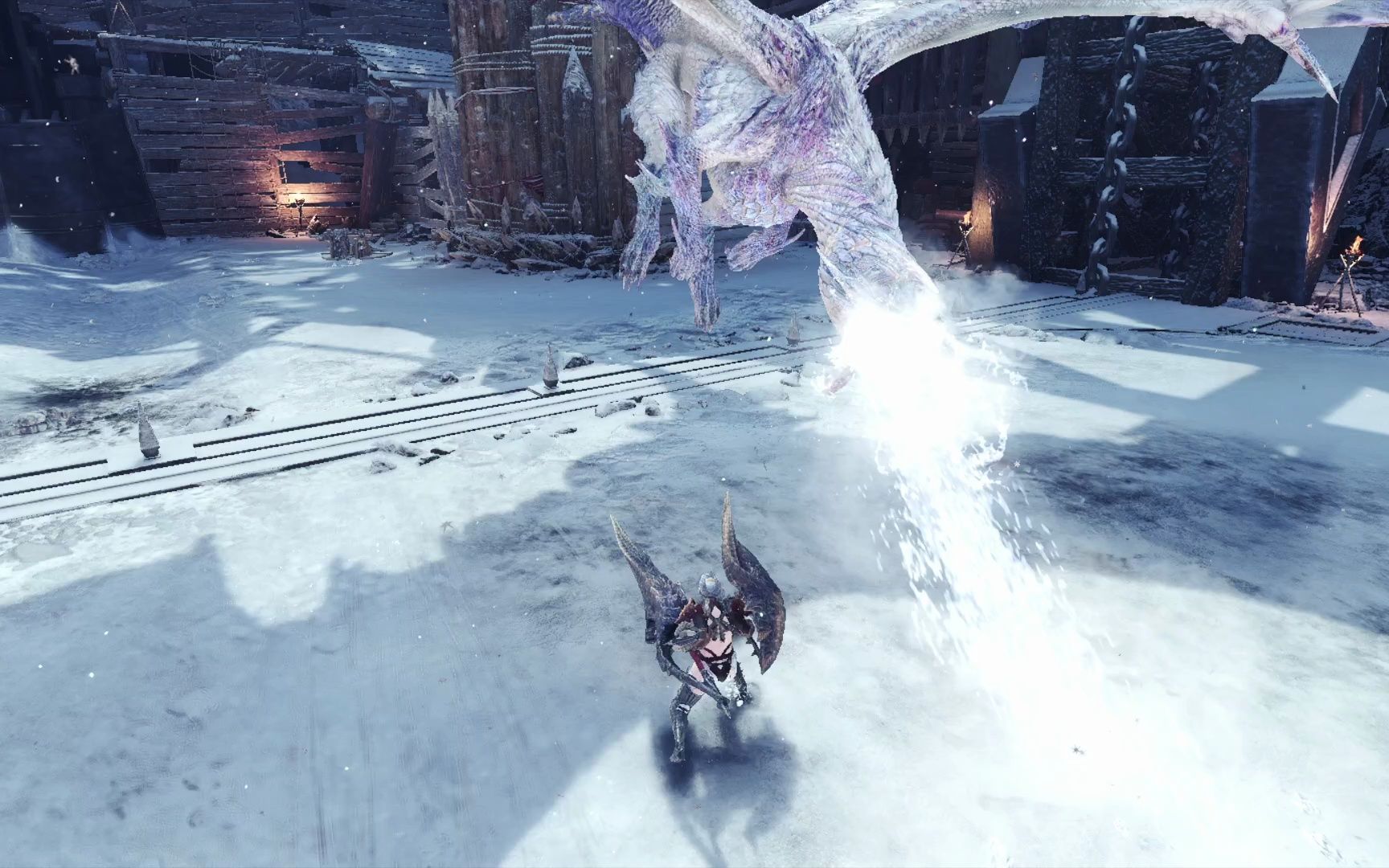 【怪物猎人冰原】冰咒龙长枪练习