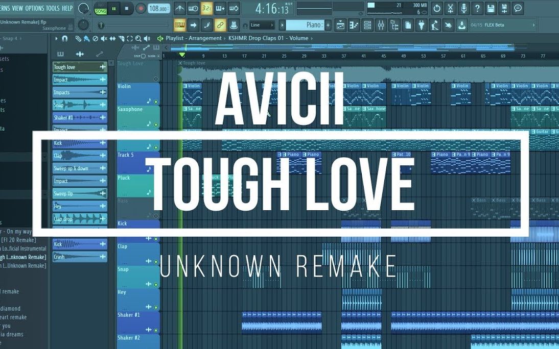 aviciitoughlove免费flpinstrumental