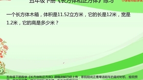 五年级下册表面积体积容积公式 哔哩哔哩 つロ干杯 Bilibili