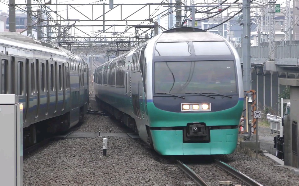 日本铁路〕251系スーパービュー踊り子走行动画集_哔哩哔哩 (゜-゜)