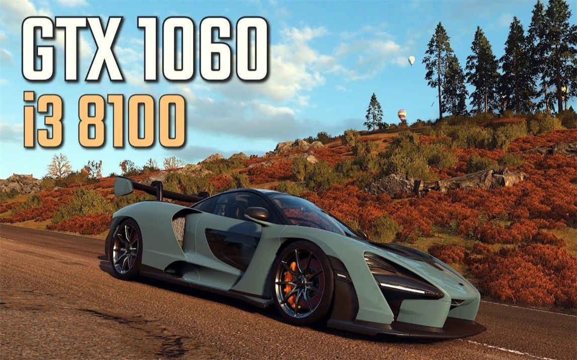 【wolfgang】GTX 1060 + I3-8100 显卡性能测试 1080P 60帧视频