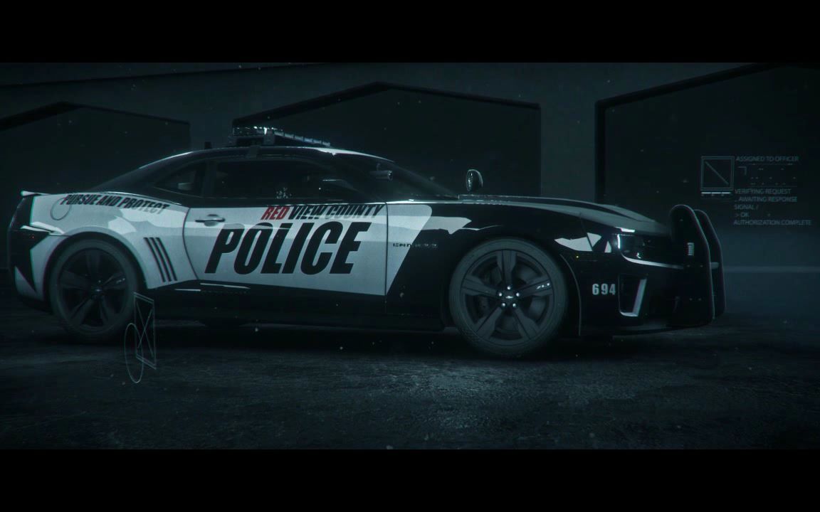 极品飞车18之警察身份chevrolet camaro zl1{enf}