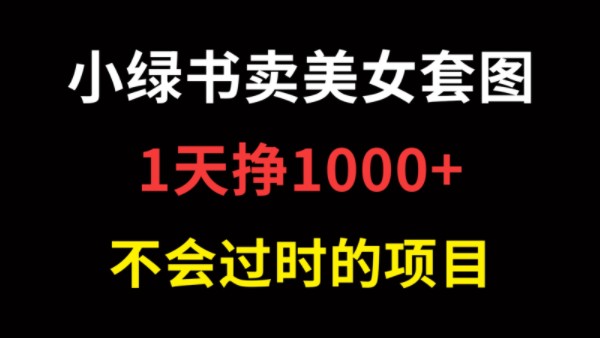 温少创业记:网上怎么赚钱?小绿书和小红书卖美女套图,一天赚1000+哔哩哔哩bilibili