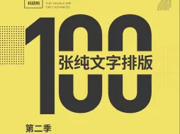 Download Video: 100张高级纯文字海报 让你抄个够