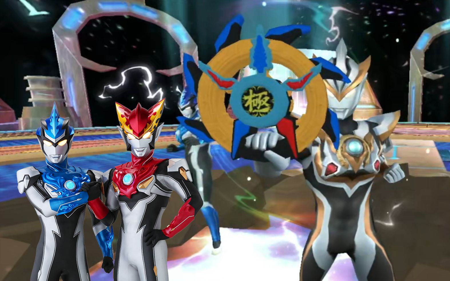 【浮华】罗布奥特曼提升66级秒杀魔王兽副本《奥特曼传奇英雄》