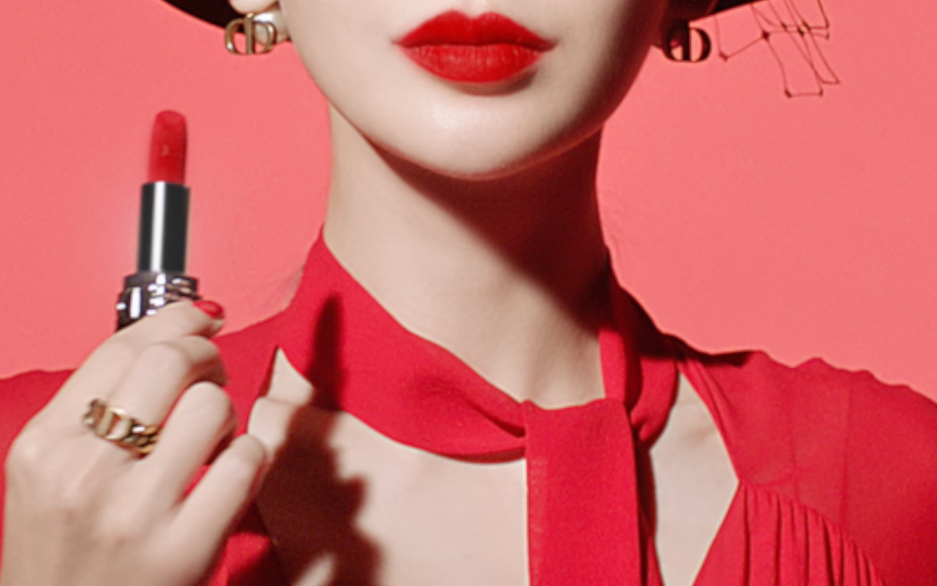 全新dior迪奥中国彩妆大使杨颖