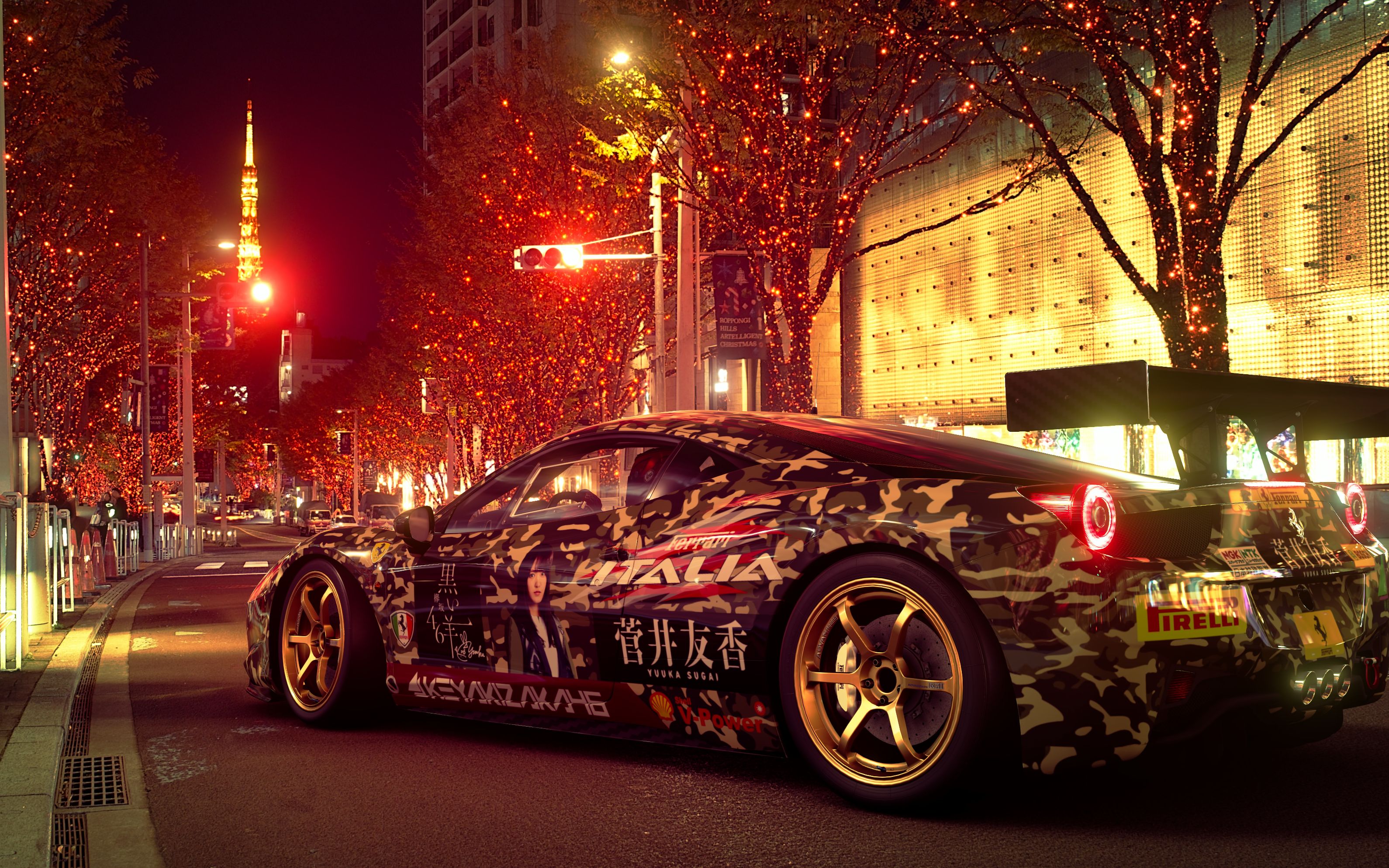 欅坂46 菅井友香 x Ferrari 458 Italia (GT Sport)哔哩哔哩bilibili