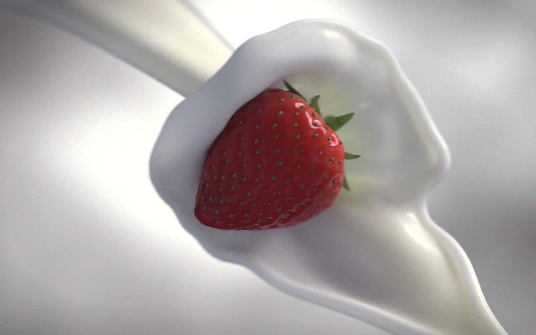 houdini流体食物特效教程—草莓牛奶(有源文件及所用素材下载)