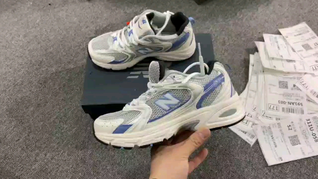【发货实拍】new balance 530系列 钢蓝