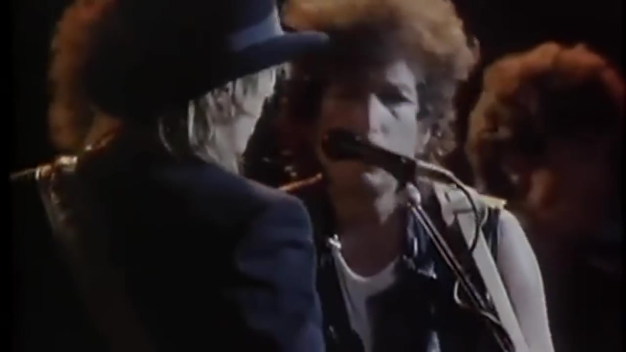 [图]【敲开天堂之门】Bob Dylan & Tom Petty - Knockin' on Heaven's Door 1986