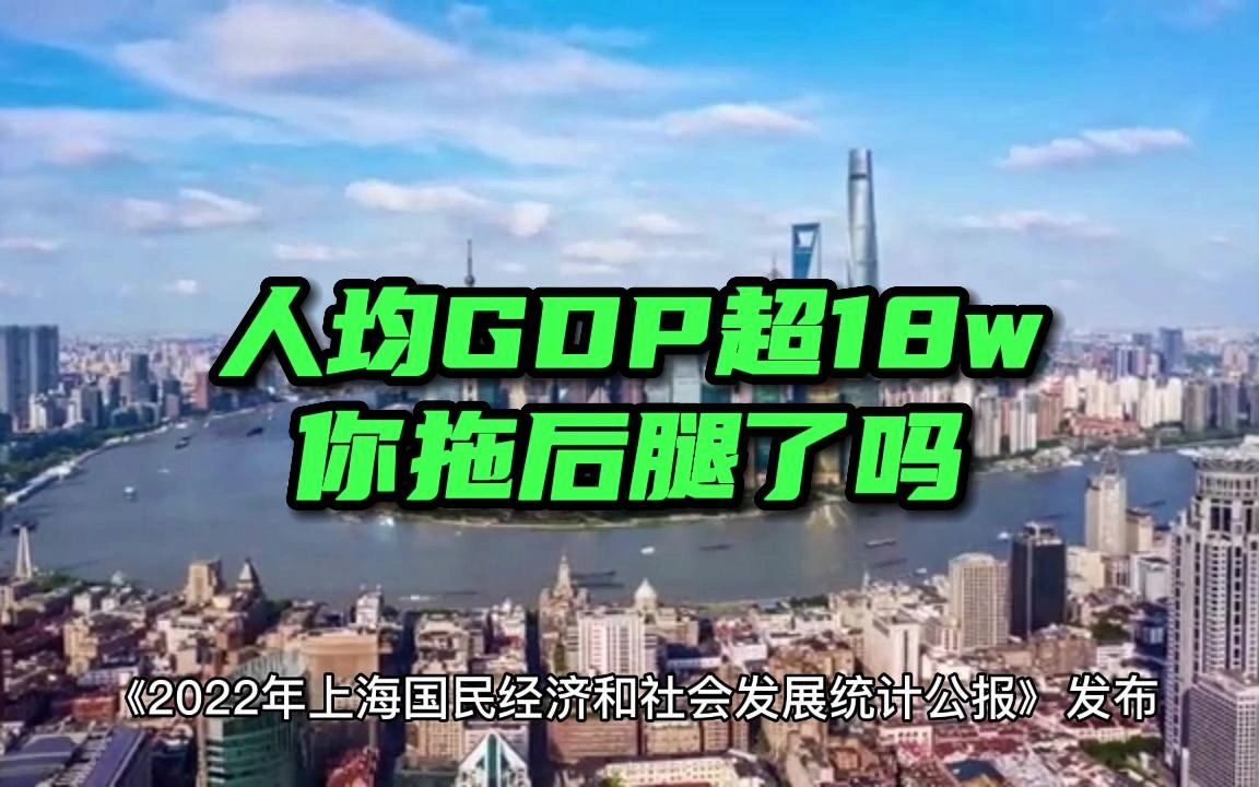 人均GDP超18万元,你拖后腿了吗哔哩哔哩bilibili