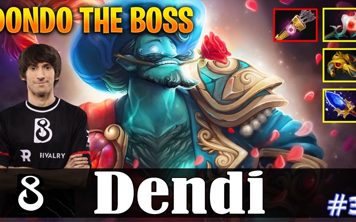 28 dota2 风暴之灵蓝猫教学】dendi蓝猫教学!折叠飞的蓝色闪电!16-5-7