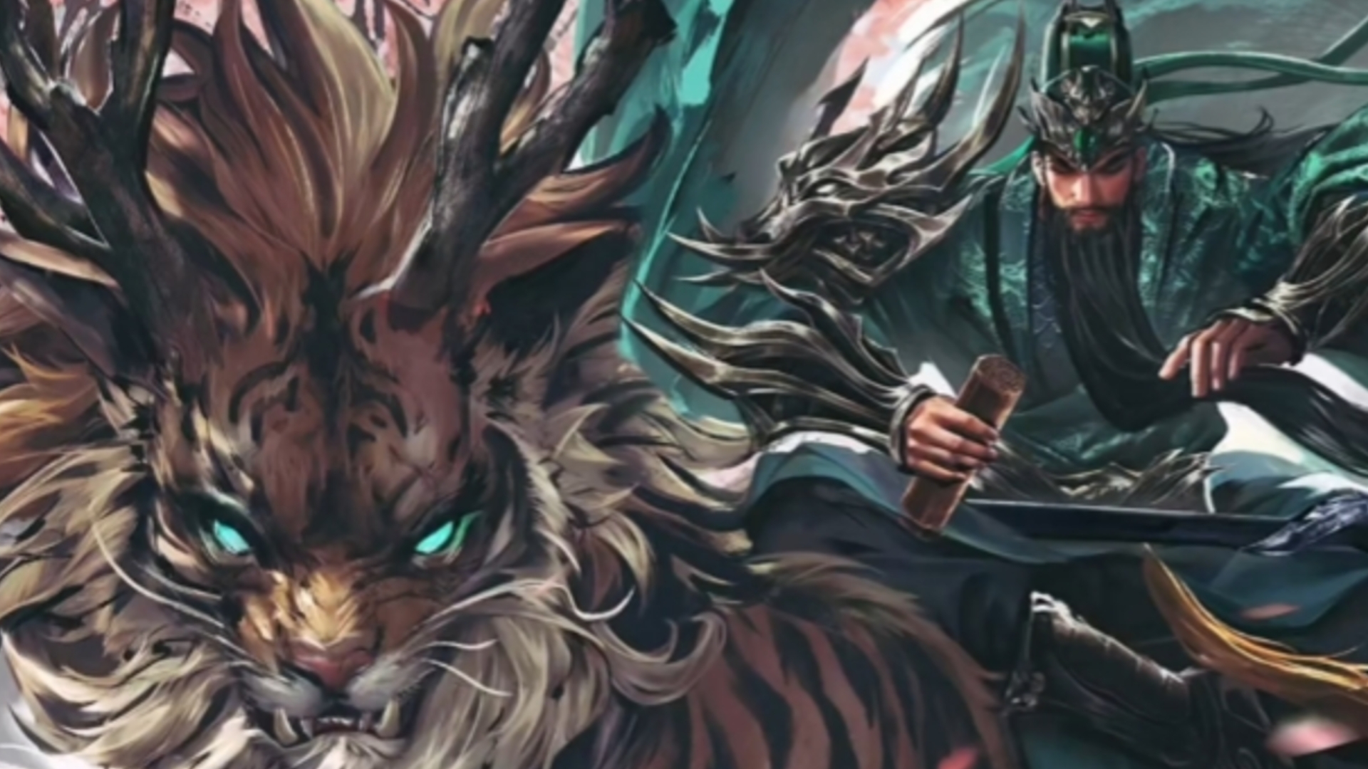 【三国杀车灯测评7】国画风关羽新皮,龙九子狴犴与关羽的完美融合