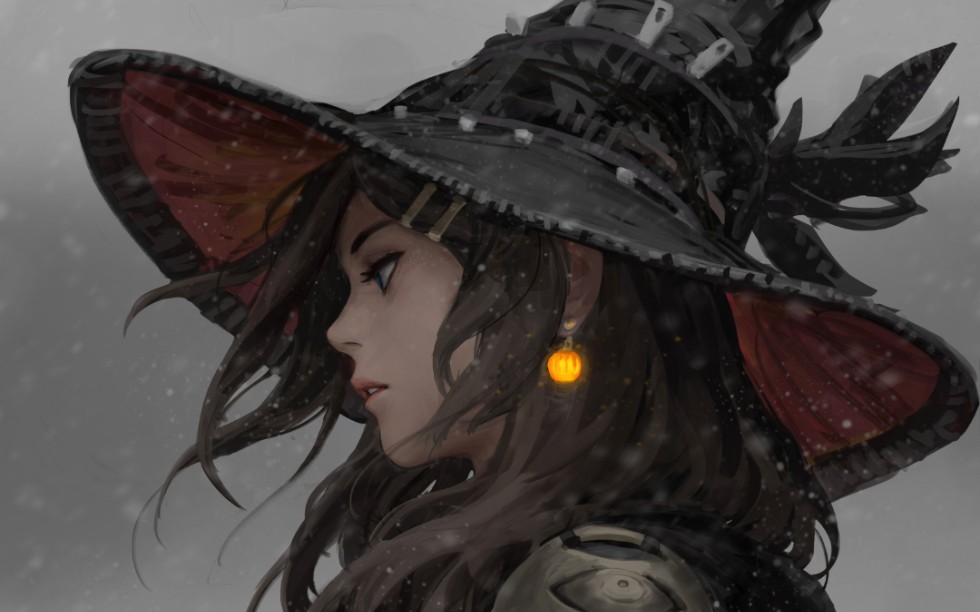 [云看画集24]新加坡画师guweiz画集《暗夜》分享,与wlop一样牛