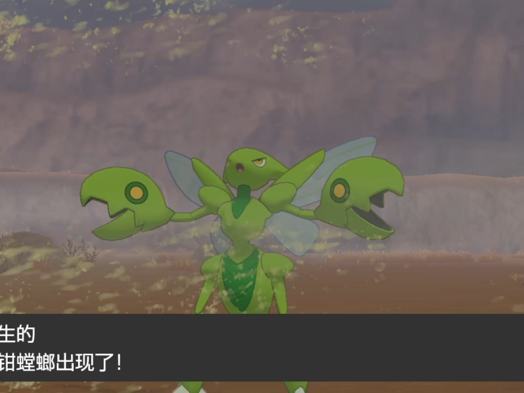 剑盾第15只定点闪光,闪光巨钳螳螂