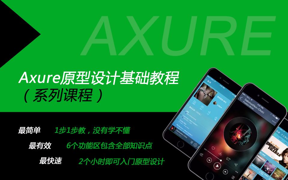 【最新】Axure原型设计基础教程(系列课程)哔哩哔哩bilibili