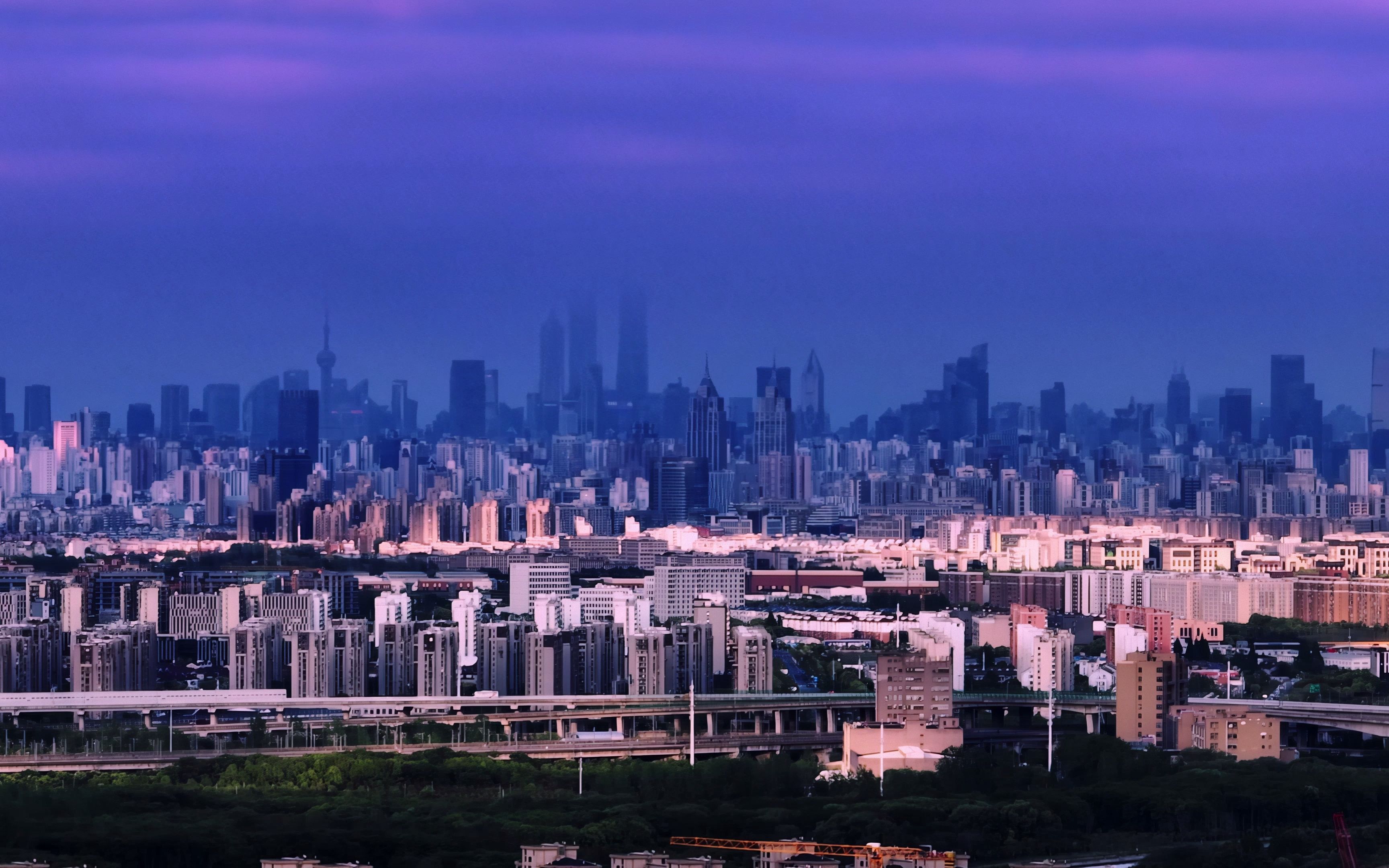 长焦下的魔都航拍