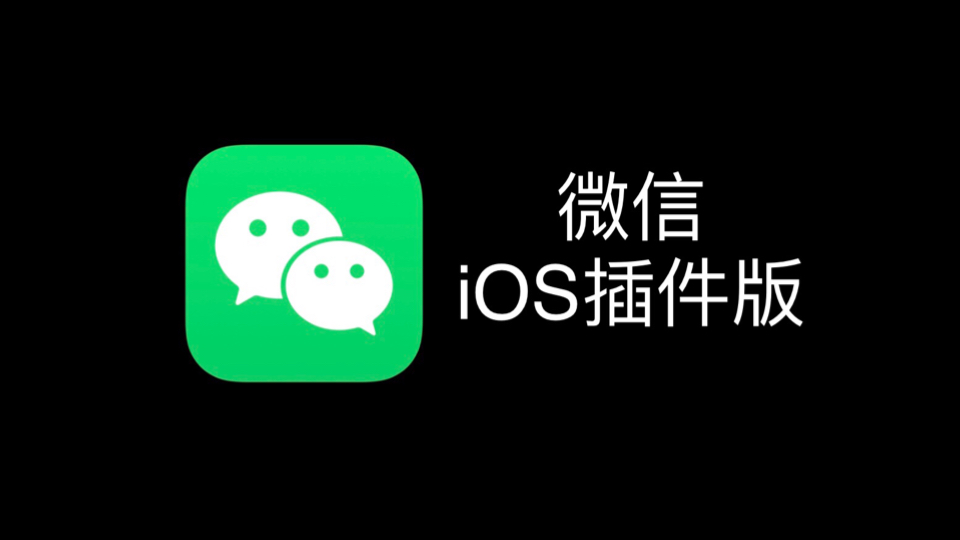 iOS微信插件版ipa文件分享哔哩哔哩bilibili