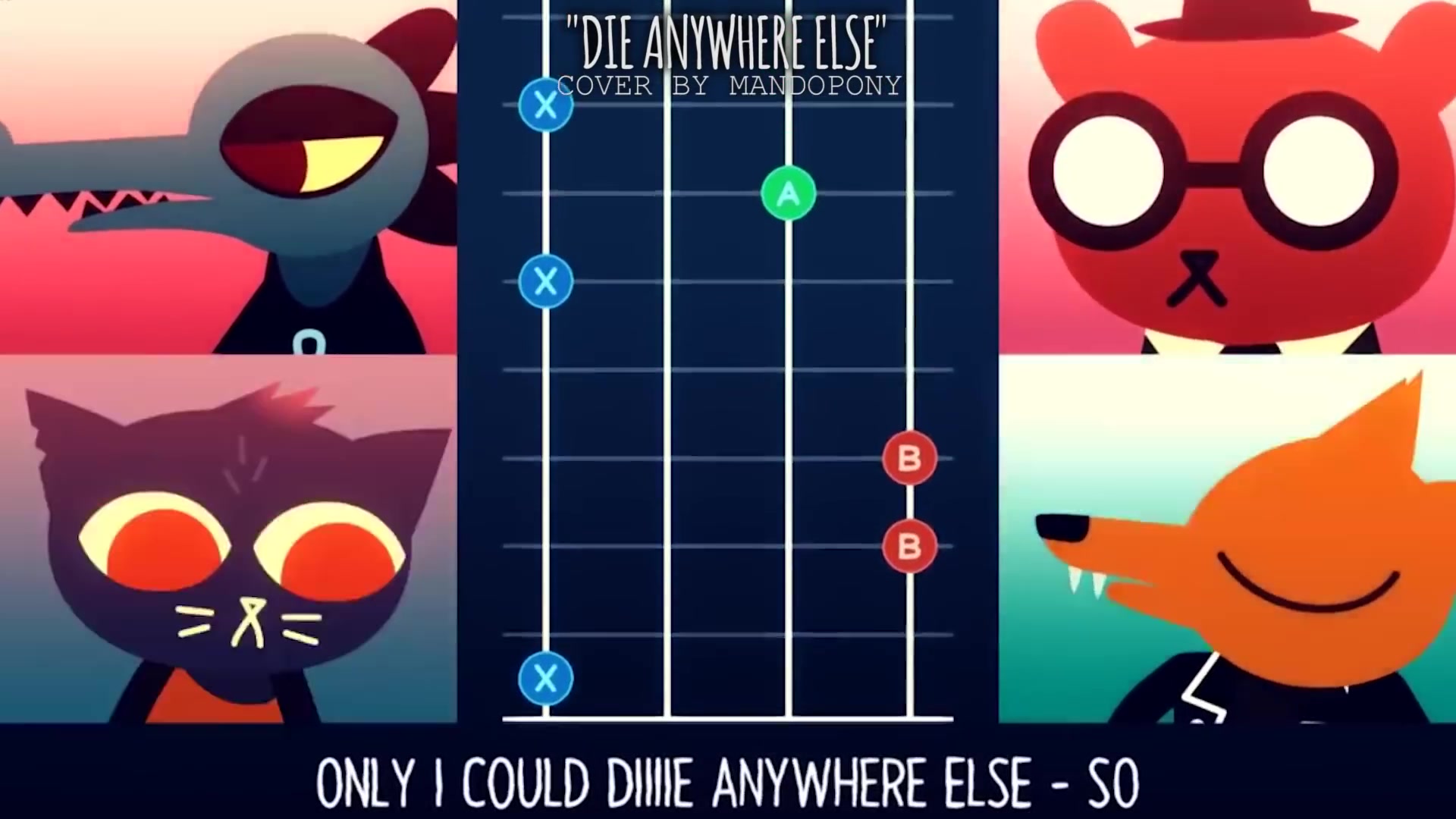 【熟肉】林中之夜(Night in the woods)Die Anywhere Else翻唱哔哩哔哩bilibili