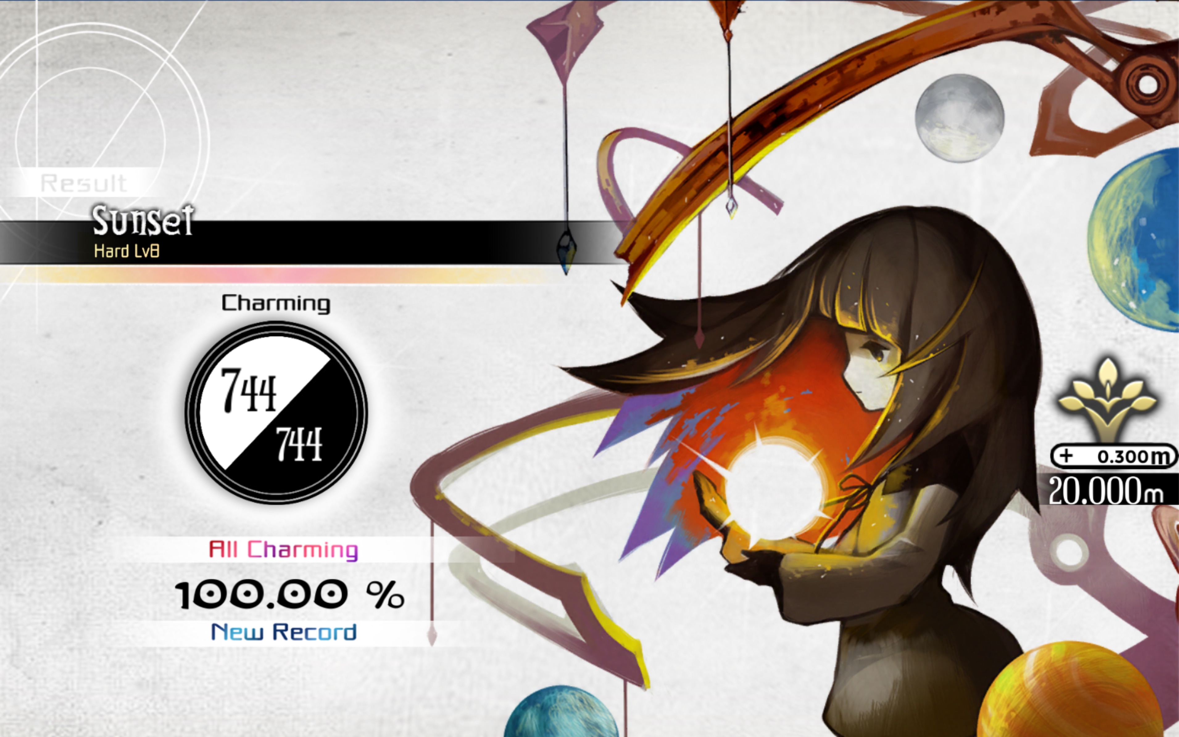 曲名:sunset 难度:herd ac 杀到心累  感谢室友友情提供的手机