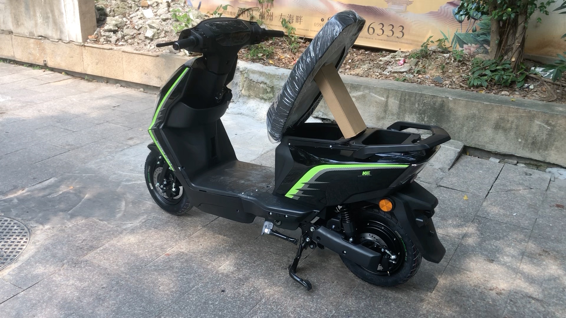 h8款 黑骑士,前后双碟60~72仓,12管协昌控制器,27高品牌电机,超大座桶