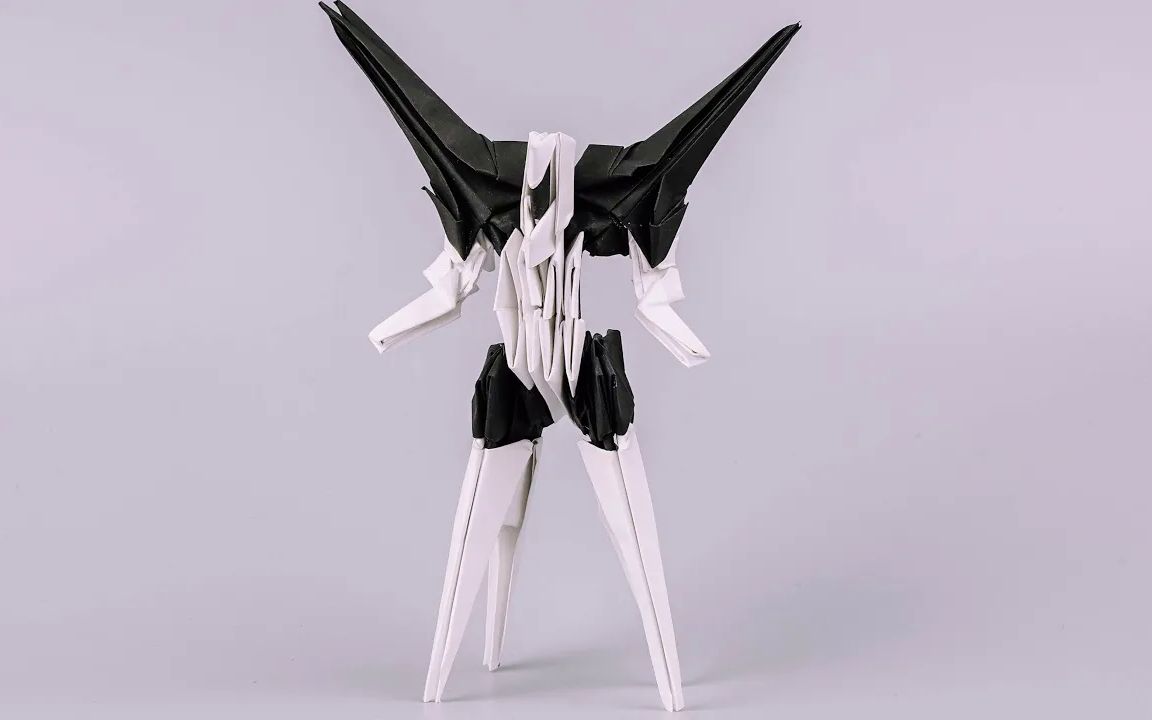 【paperbuild】机器人折纸视频050