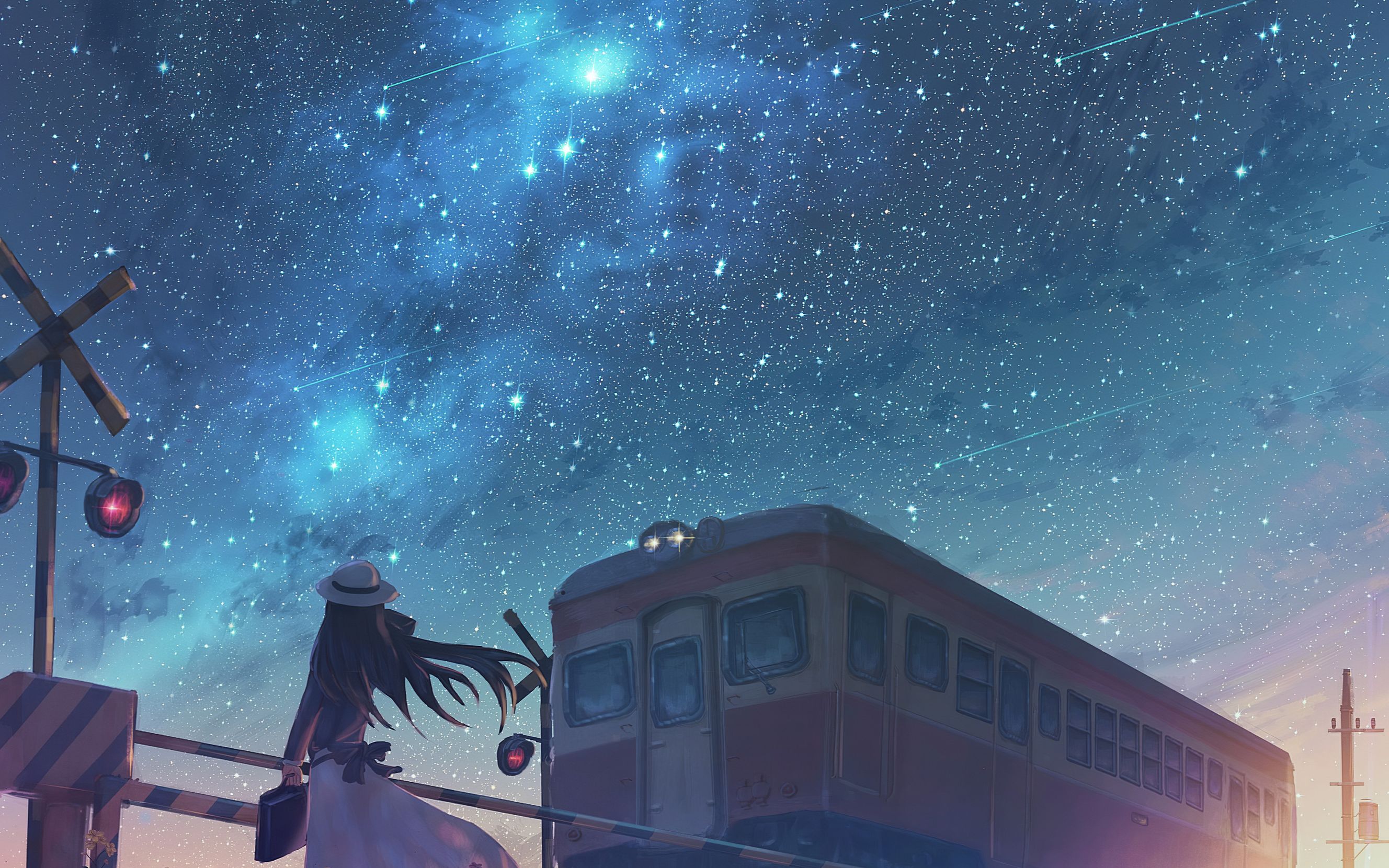 星空与二次元的结合 纯音向>_哔哩哔哩_bilibili