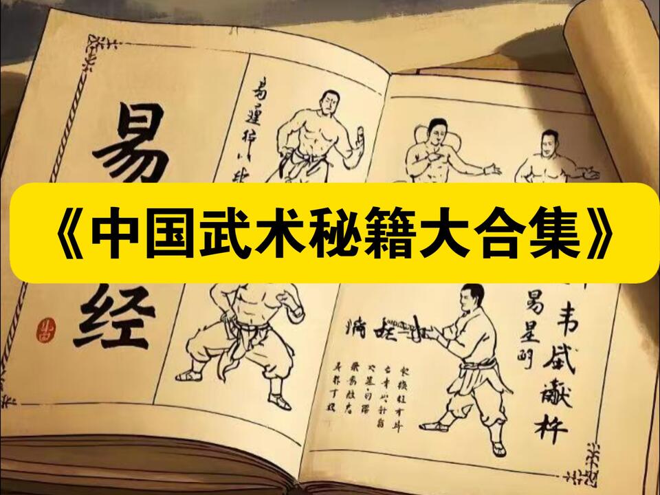 白嫖资源】《中国武术秘籍大合集》这是一套精心搜罗众多中国武术经典