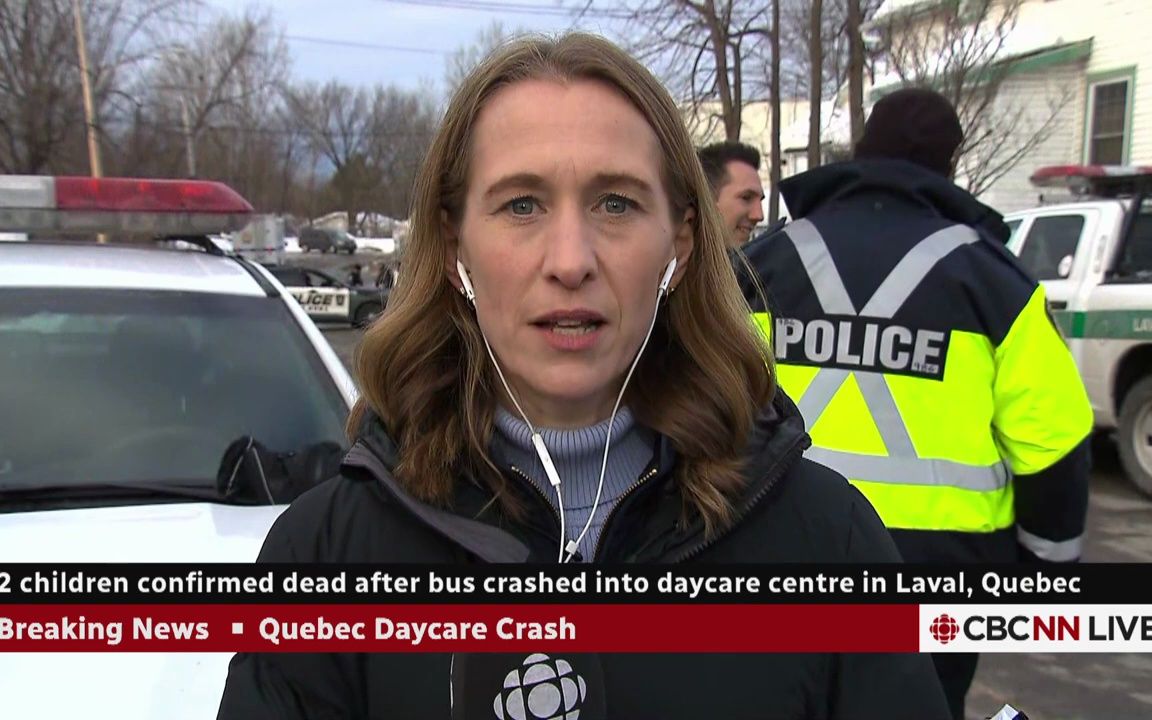 2 children dead, 6 injured in Laval, Que., daycare bus crash | CBC News英语新闻哔哩哔哩bilibili