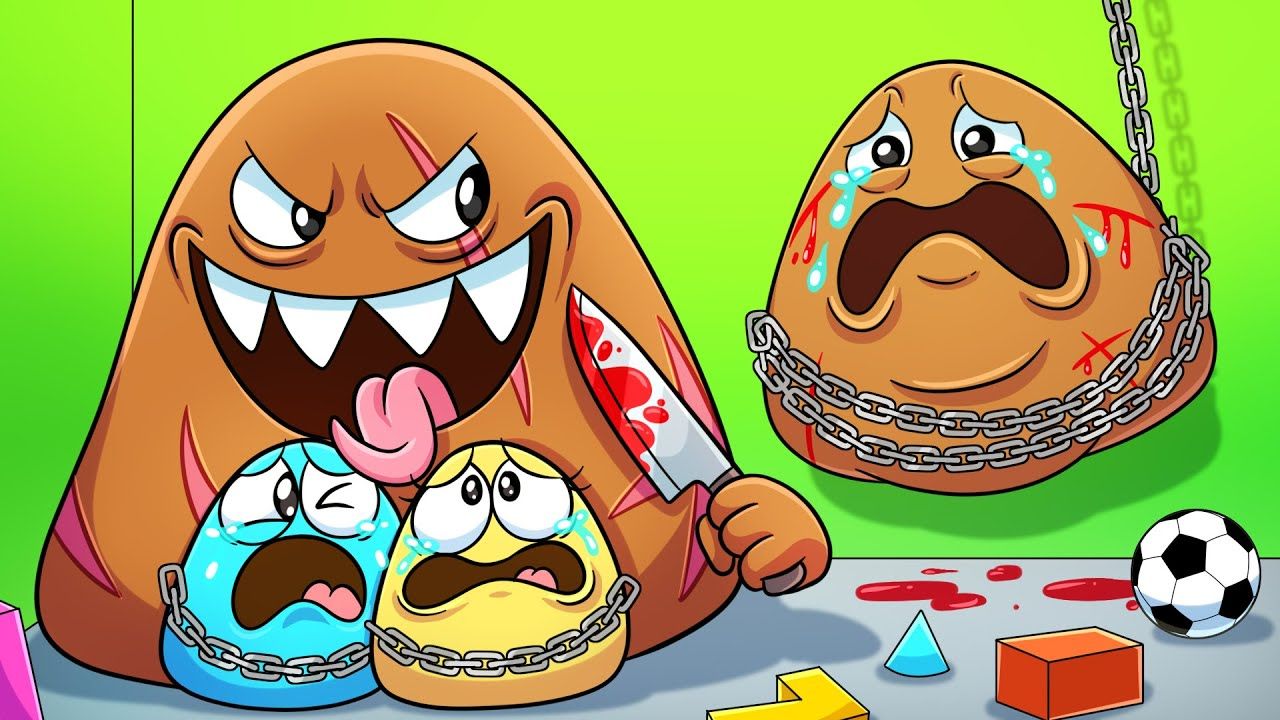 [图]POU's EVIL TWIN BROTHER? Bou's Revenge 2 Animation