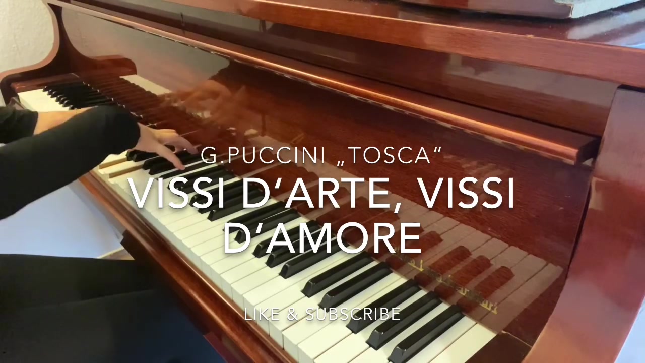 [图]Vissi d'arte vissi d'amore-Tosca-Puccini-钢琴