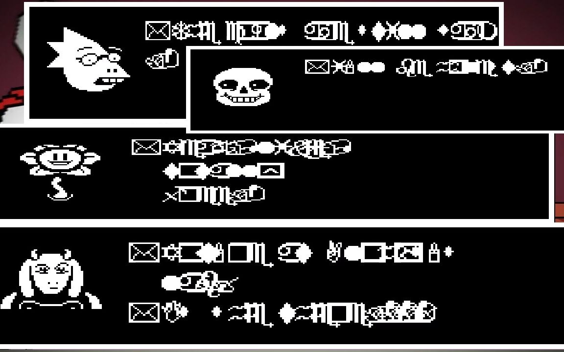 undertale传说之下 当全世界都在说g语.