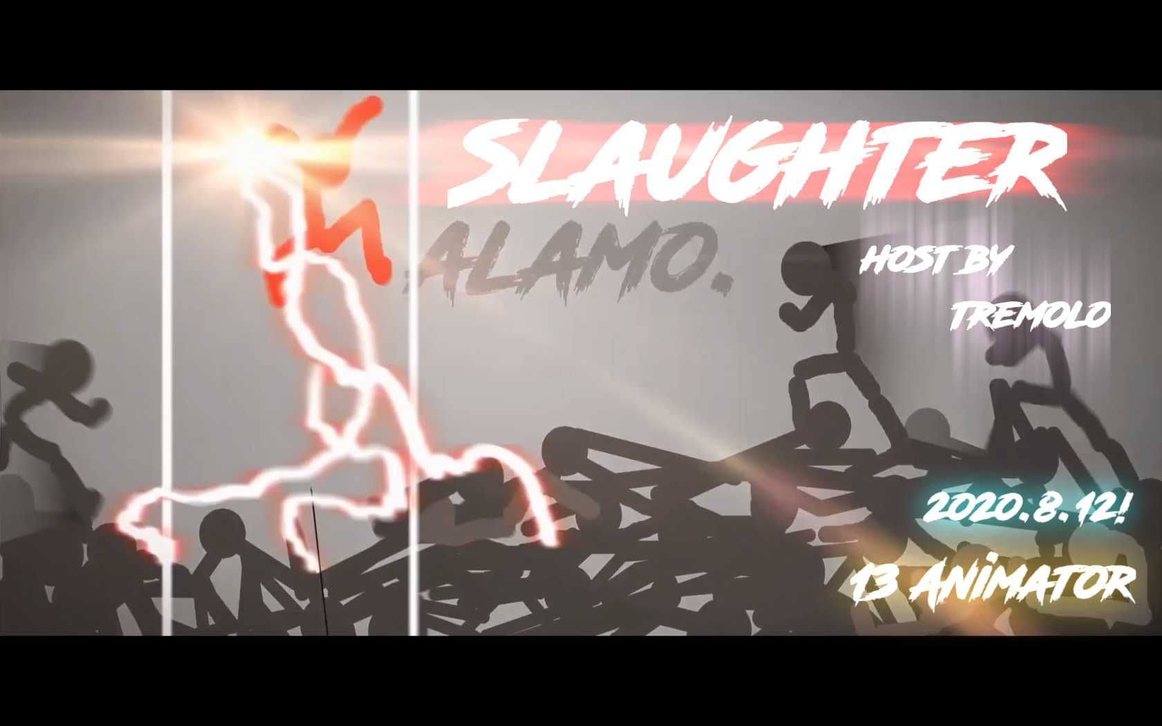 [图]【火柴人动画】红色屠杀！《Slaughter》Host by Tremolo