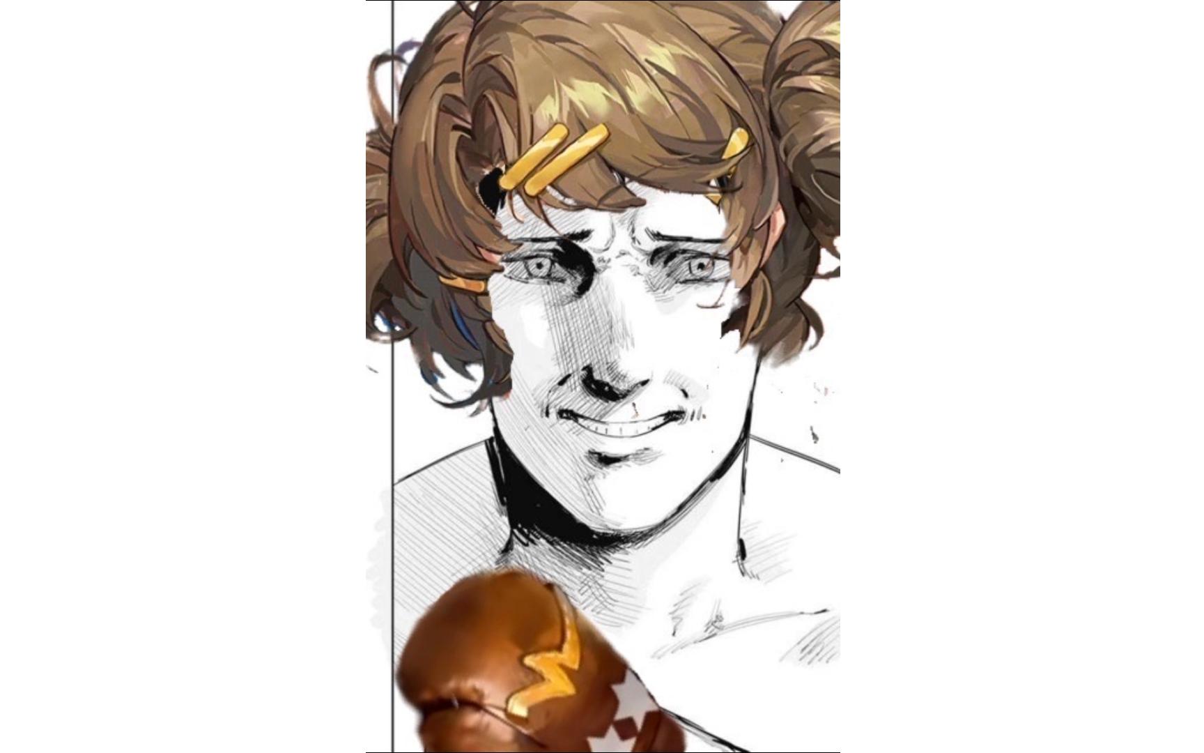 可燃点,为了我,对深蓝用炎拳吧