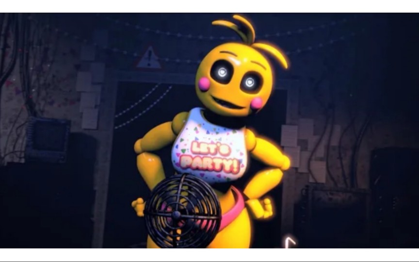 【fnaf2/同人】玩具奇卡试图色诱你