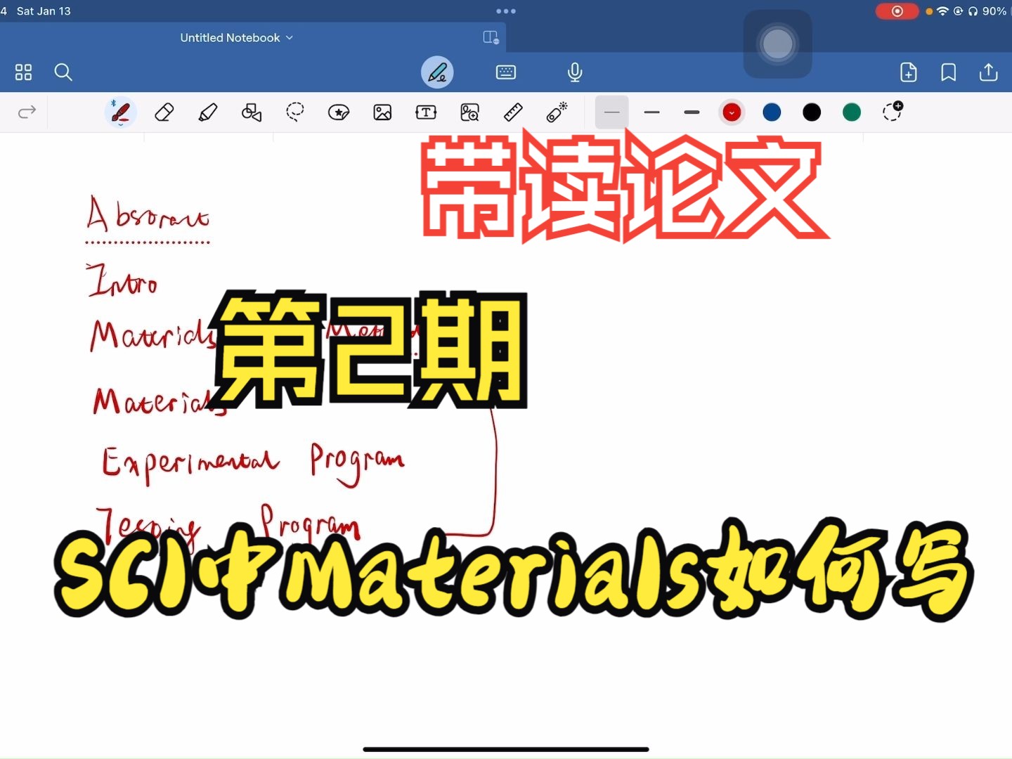 【带读论文】第2期:好的SCI文章Materials部分如何写哔哩哔哩bilibili