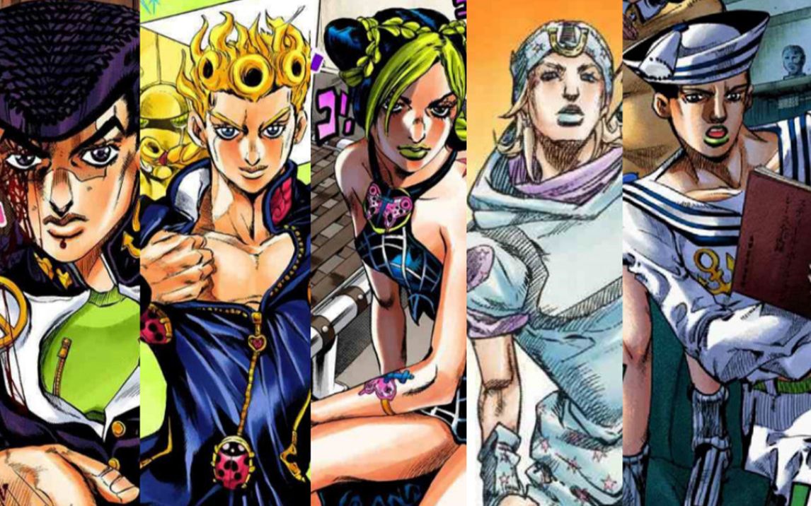 [图]【JOJO】测一测，你最像历代主角中的谁？