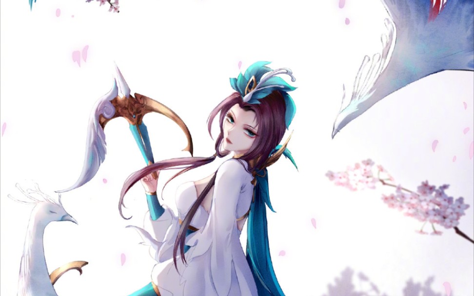 长歌丶随风(王者荣耀)云霓雀翎排位实况对线守约,你有高伤害,我有2