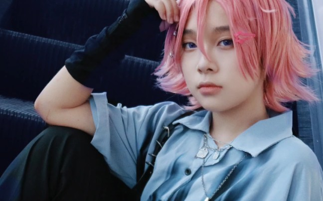 【偶像梦幻祭cos/樱河琥珀】你看啊,被枷锁困住的爱【鸭头】