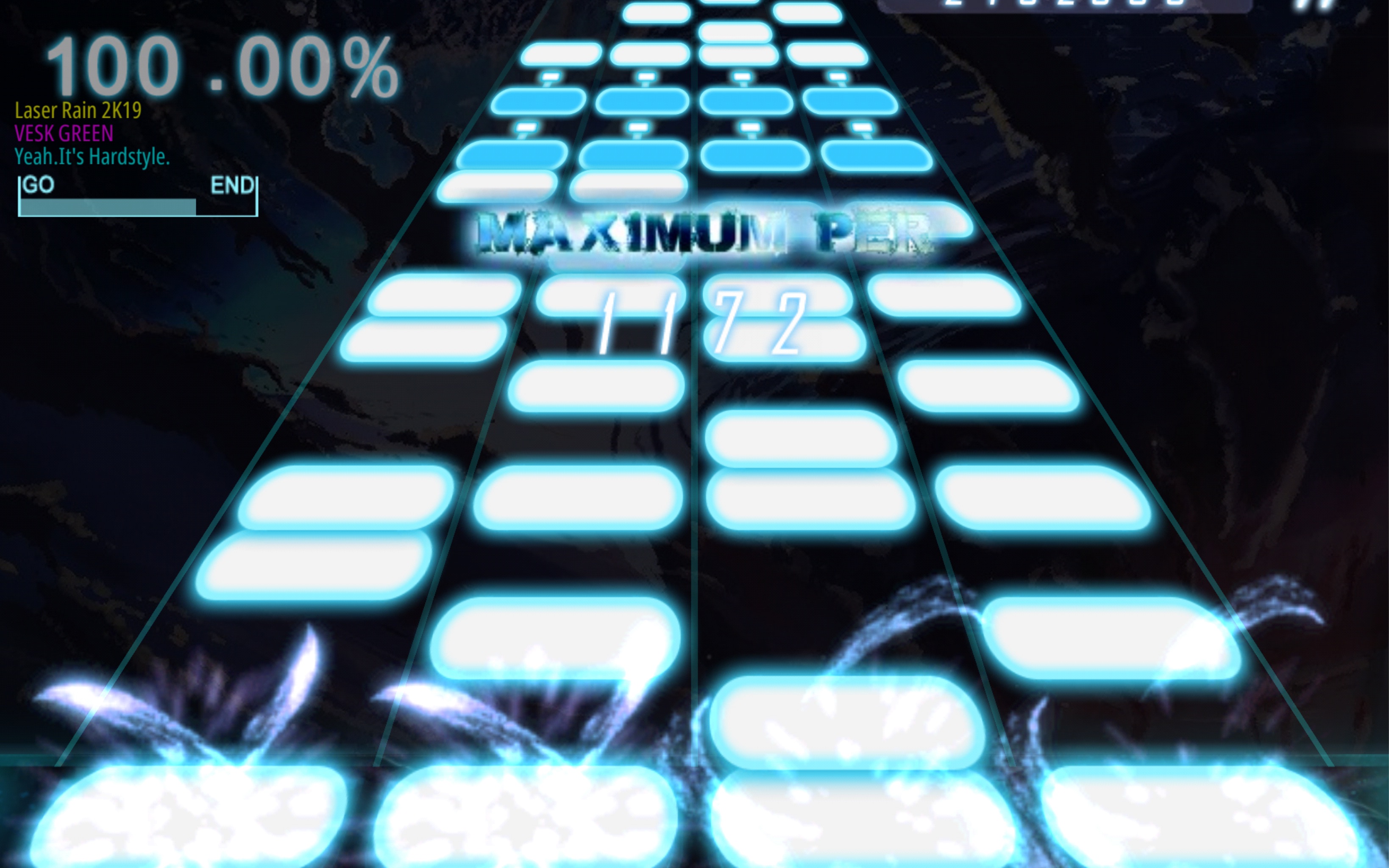 malody激光雨炫酷谱面展示