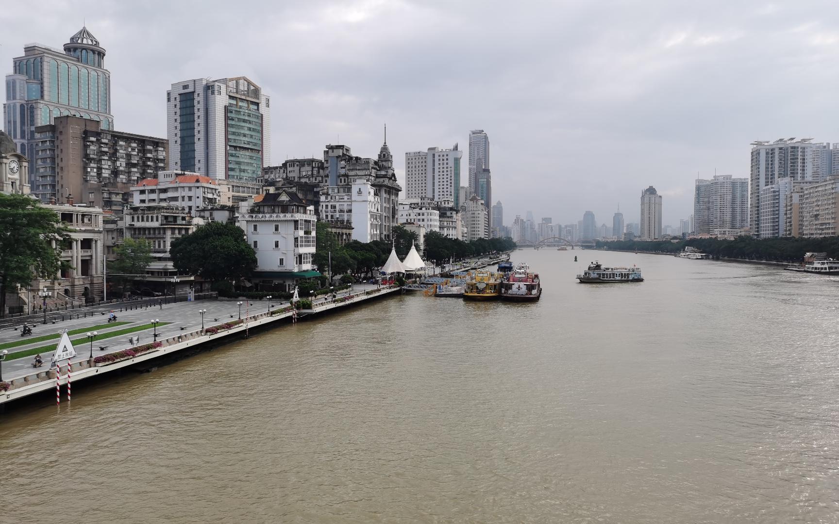 [图]珠江汤汤两岸阔，晨起打卡四区十桥