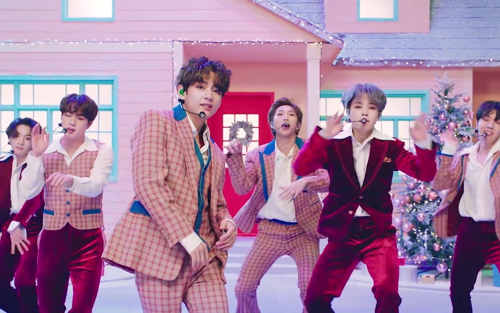 【防弹少年团】日本cdtv 圣诞dynamite 超高清现场(201221)