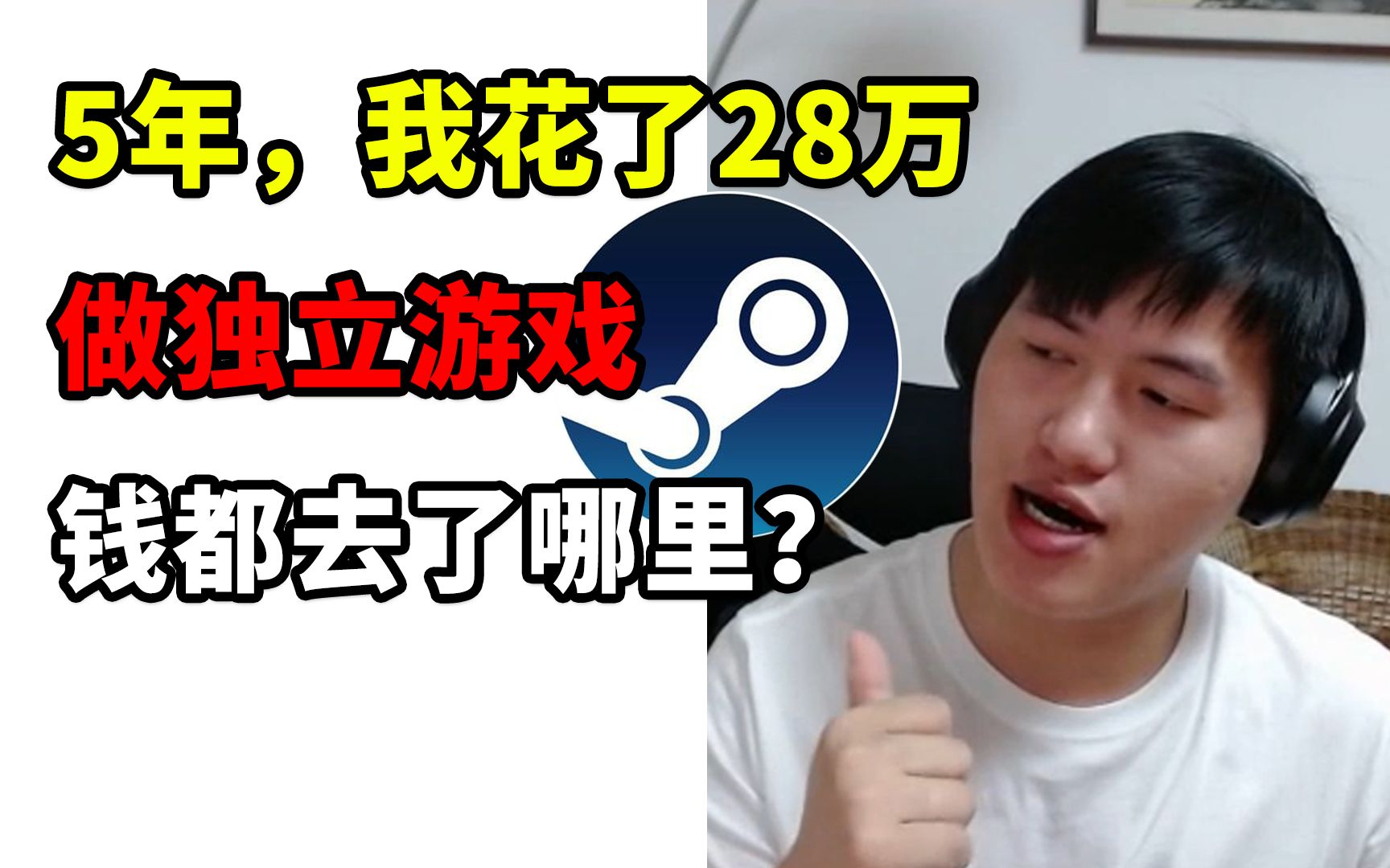 5年,我花了28万做独立游戏,钱都去了哪里?单机游戏热门视频