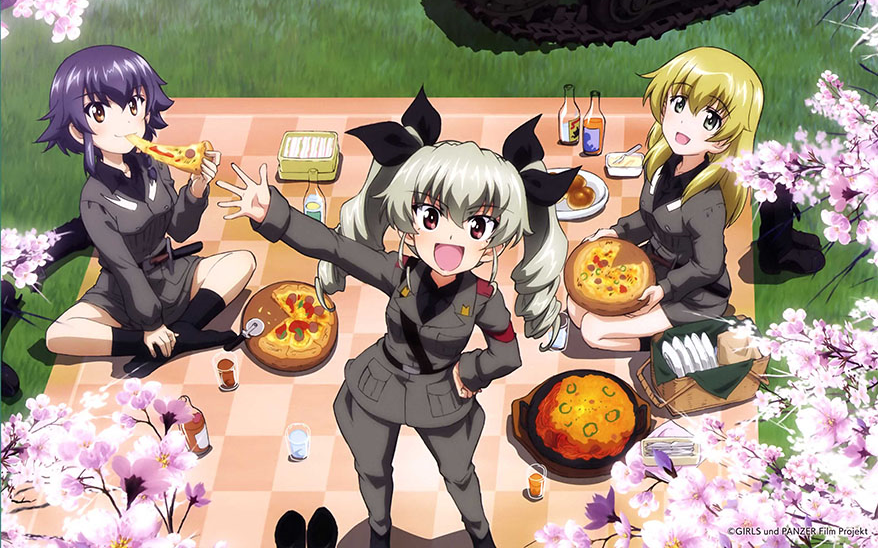 1080pbdrip少女与战车ova这次是真正的安齐奥战特典内容合集