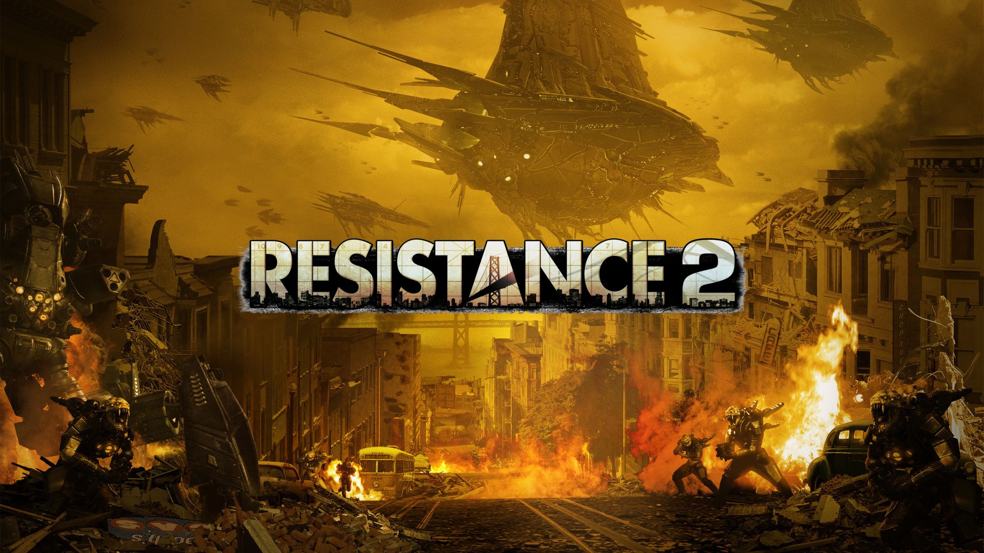 (PS3版本)《抵抗 2(Resistance 2)》(2008)通关视频哔哩哔哩bilibili