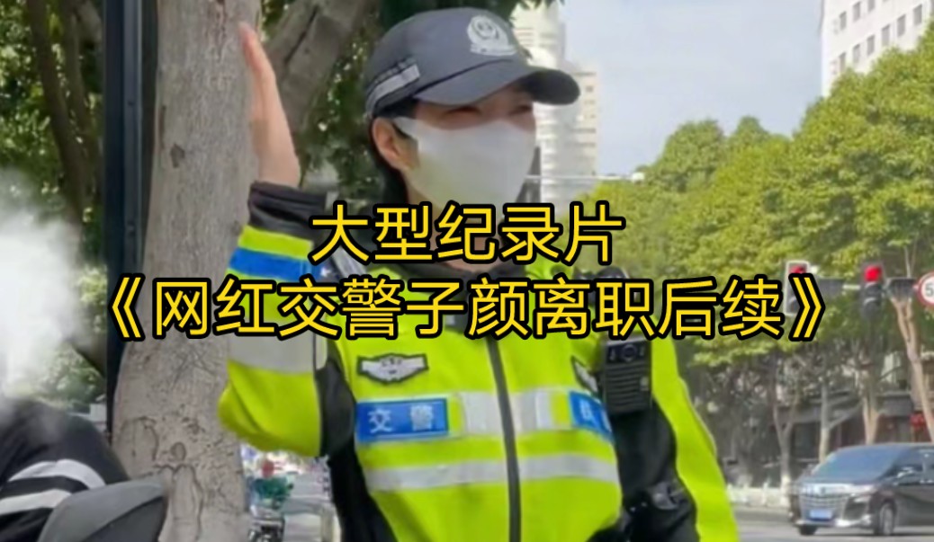 大型纪录片《网红交警子颜离职后续》持续为您播出!哔哩哔哩bilibili